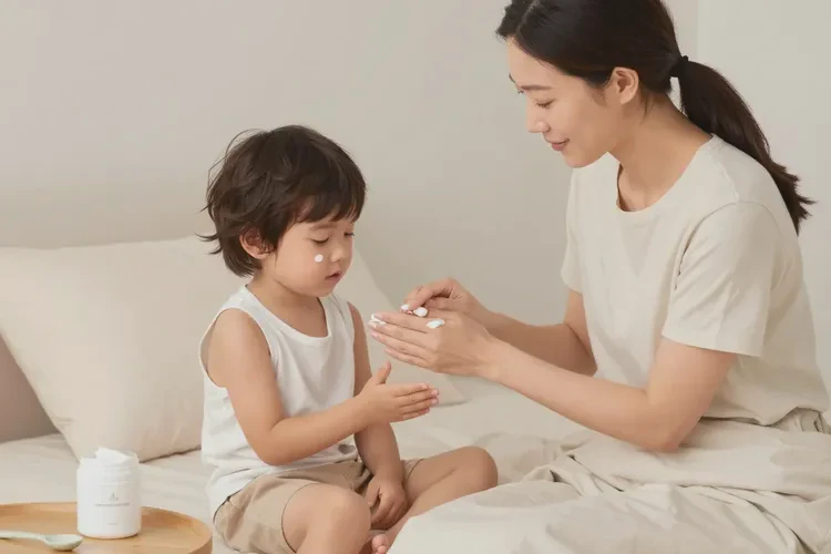 小儿四肢偶尔起湿疹可以治愈吗(图3)