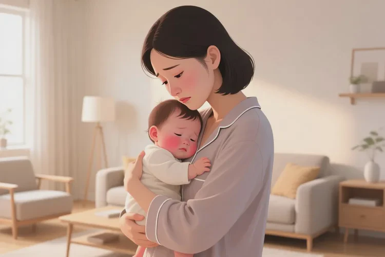 小儿面部有湿疹可以治愈吗(图1)