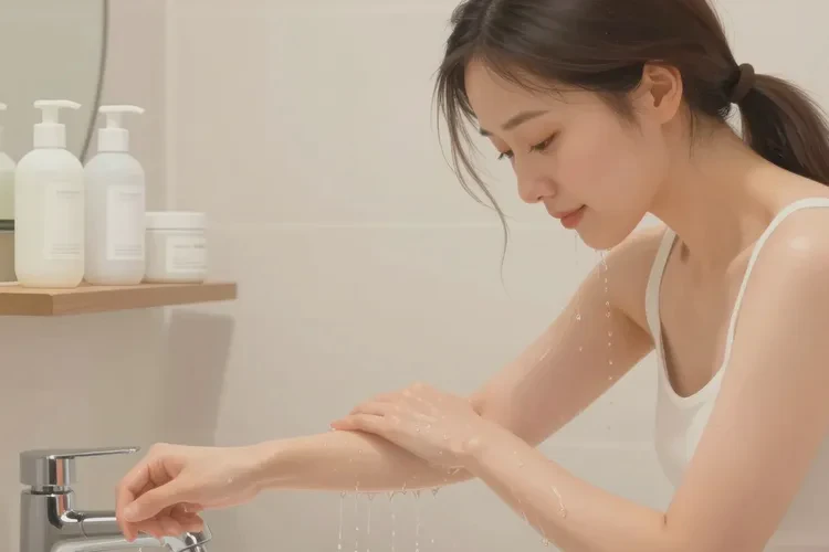 女性手臂偶尔起湿疹可以治愈吗(图2)