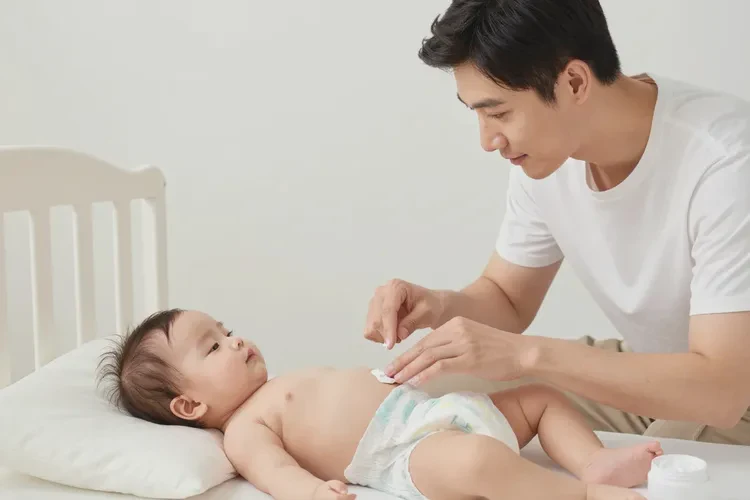 小儿屁股偶尔长湿疹可以治愈吗(图1)