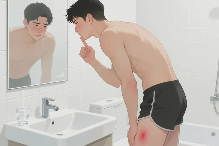 男性大腿上经常长湿疹可以治愈吗(图2)