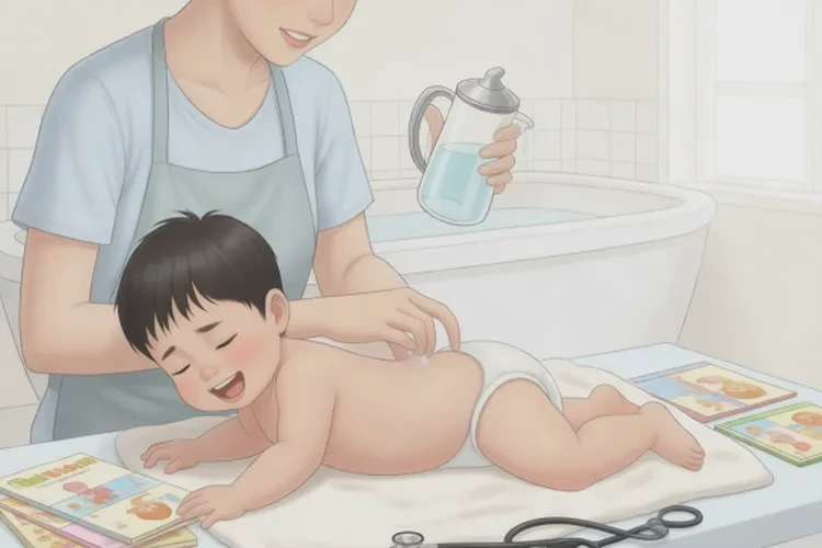 小孩肛周出湿疹可以治愈吗(图2)