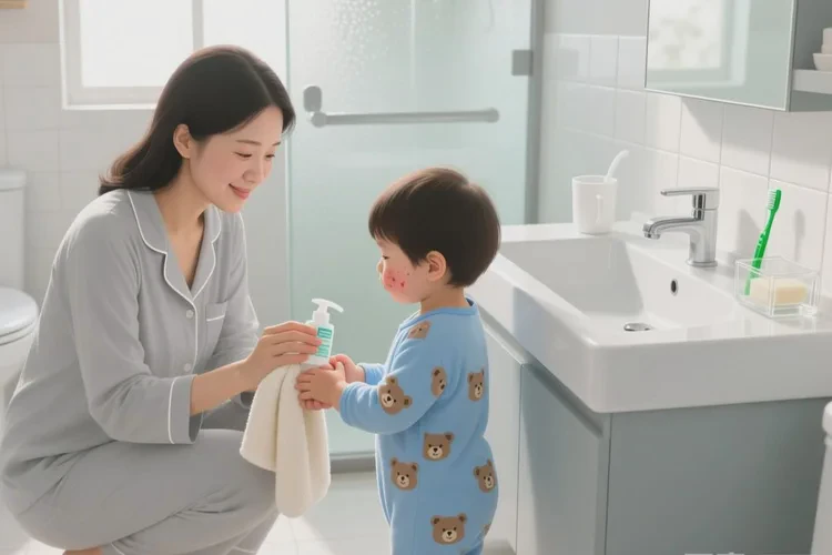 小儿手上起湿疹可以治愈吗(图1)