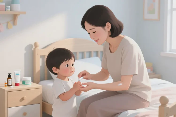 小儿手上出现湿疹可以治愈吗(图1)