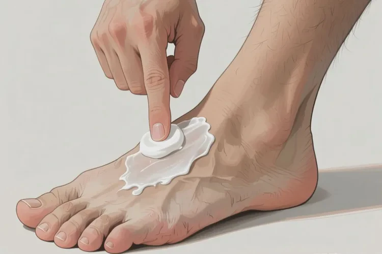 男性脚上偶尔长湿疹可以治愈吗(图2)