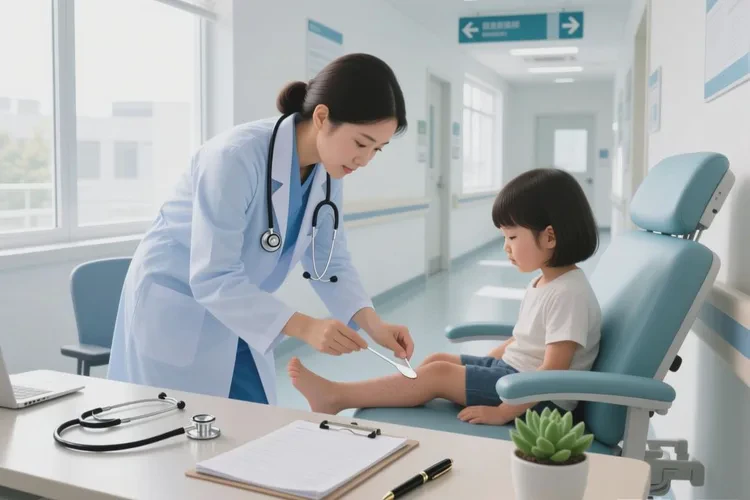 小孩小腿经常起湿疹可以治愈吗(图2)