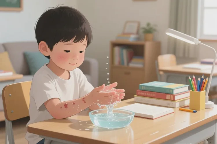 小孩手上出湿疹可以治愈吗(图4)