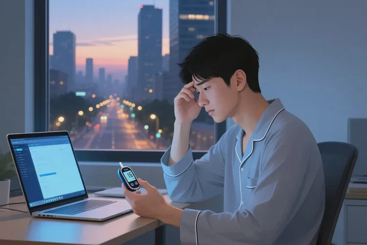 28岁早上空腹血糖11点0是怎么回事(图1)