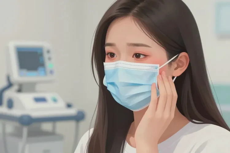 女性脸上出现湿疹可以治愈吗(图1)