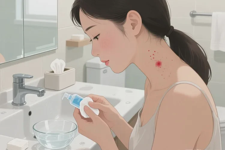 女性脖子上容易长湿疹可以治愈吗(图3)