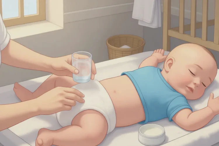 婴幼儿屁股偶尔长湿疹可以治愈吗(图1)