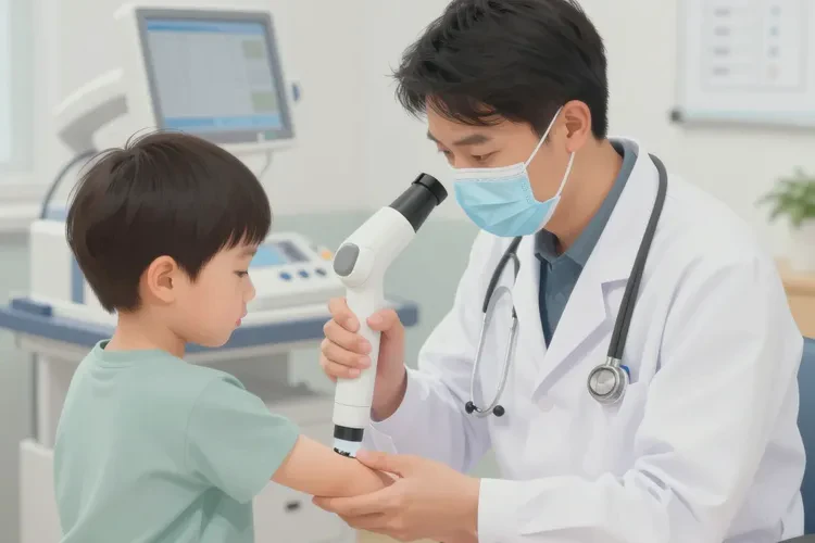 小孩手臂上出现湿疹可以治愈吗(图3)