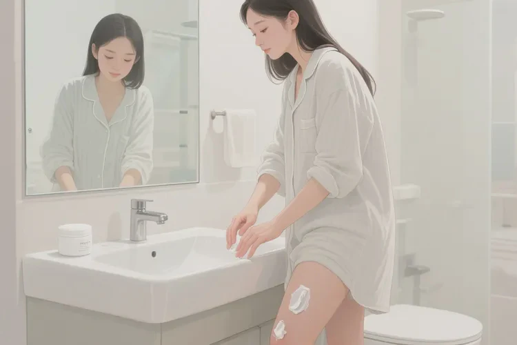 产妇大腿上偶尔起湿疹可以治愈吗(图2)