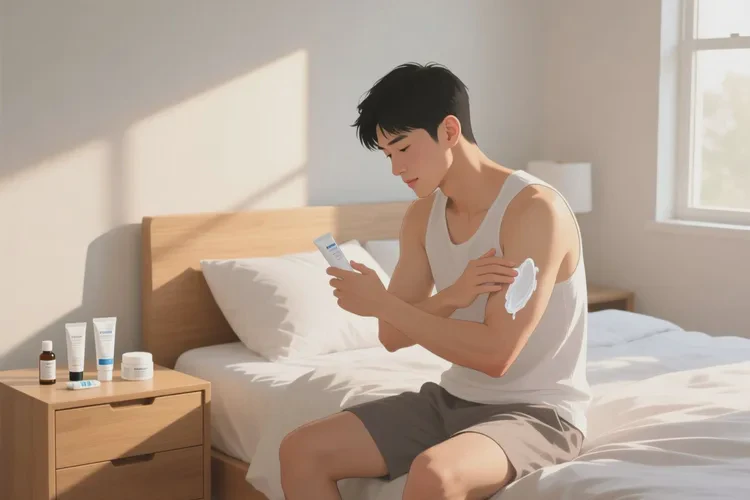 男性全身起湿疹可以治愈吗(图1)