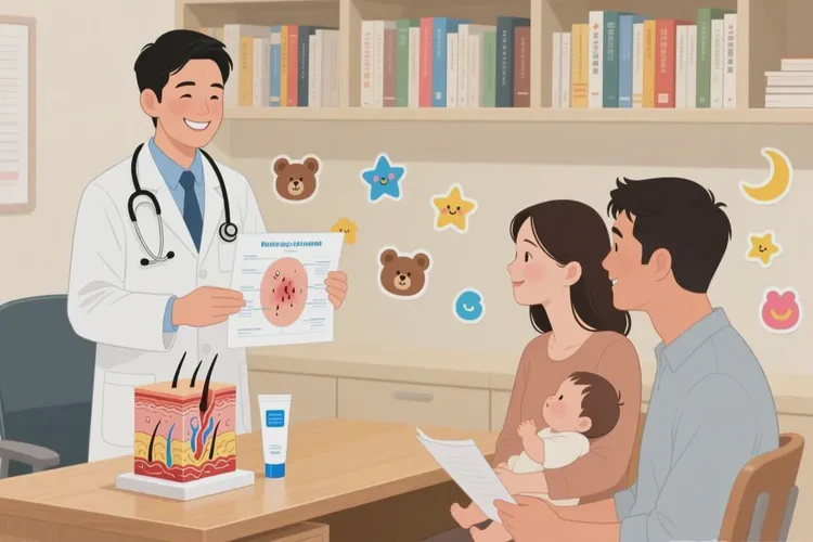 小儿肚子容易长湿疹可以治愈吗(图2)