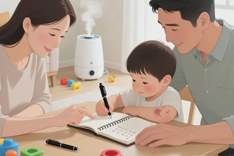 小儿手臂偶尔起湿疹可以治愈吗(图3)