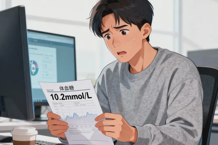28岁早上空腹血糖10点2是怎么回事(图1)