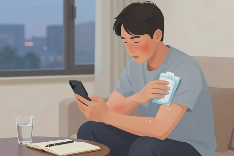 男性手臂上出现湿疹可以治愈吗(图4)