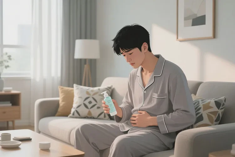 男性肚子上偶尔起湿疹可以治愈吗(图1)