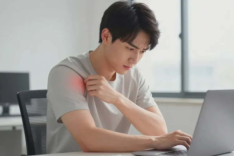 男性手臂起湿疹可以治愈吗(图1)