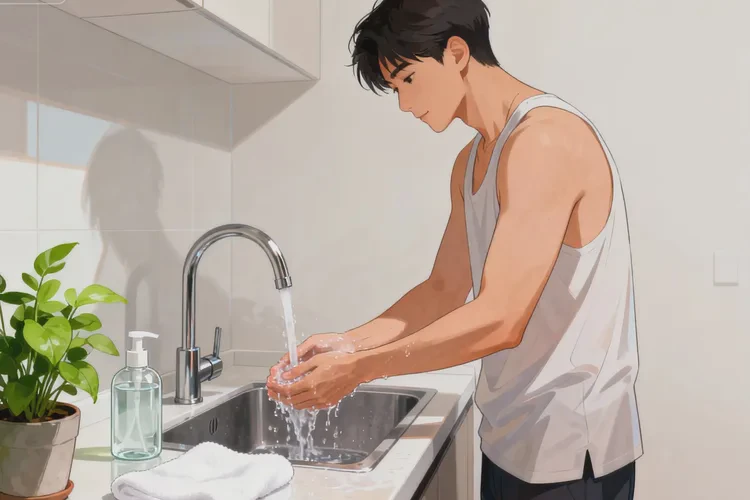 男性手上偶尔长湿疹可以治愈吗(图1)