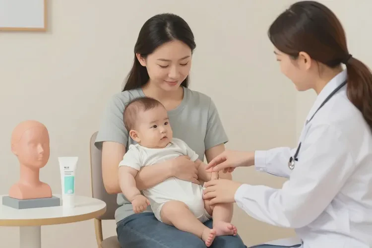 产妇屁股上出湿疹可以治愈吗(图1)