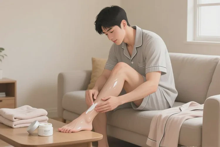 男性小腿上偶尔起湿疹可以治愈吗(图2)