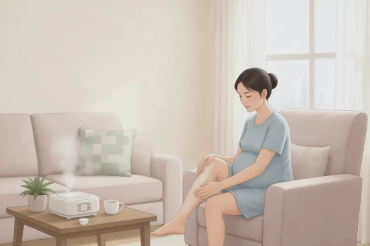 女性小腿容易长湿疹可以治愈吗(图1)