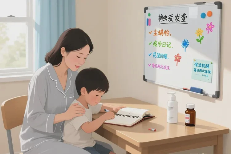 小儿四肢有湿疹可以治愈吗(图4)