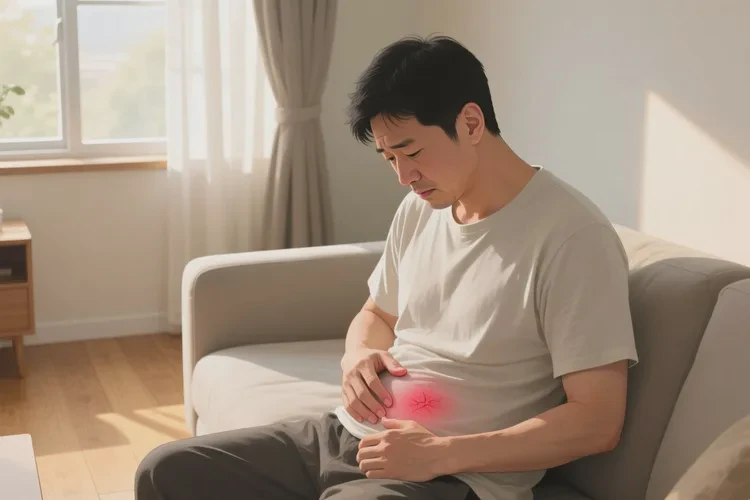 男性肚子容易起湿疹可以治愈吗(图1)