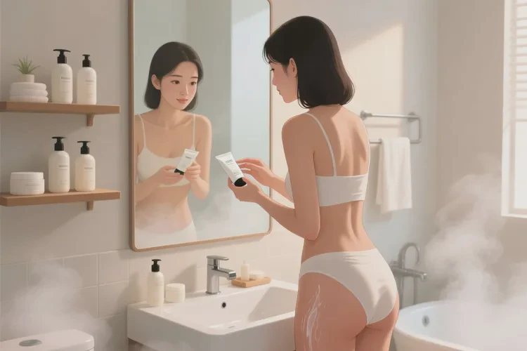 女性大腿上偶尔起湿疹可以治愈吗(图2)