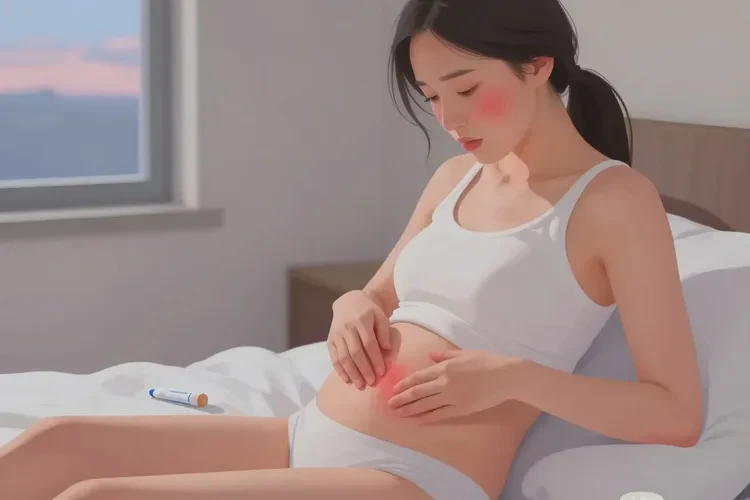 女性肚子上有湿疹可以治愈吗(图1)