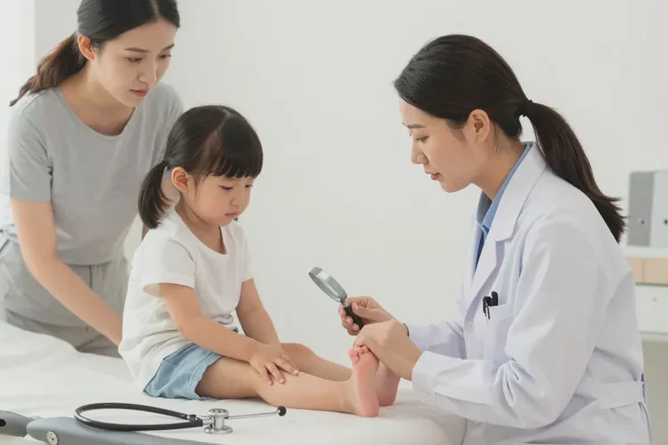 小儿脚上有湿疹可以治愈吗(图3)