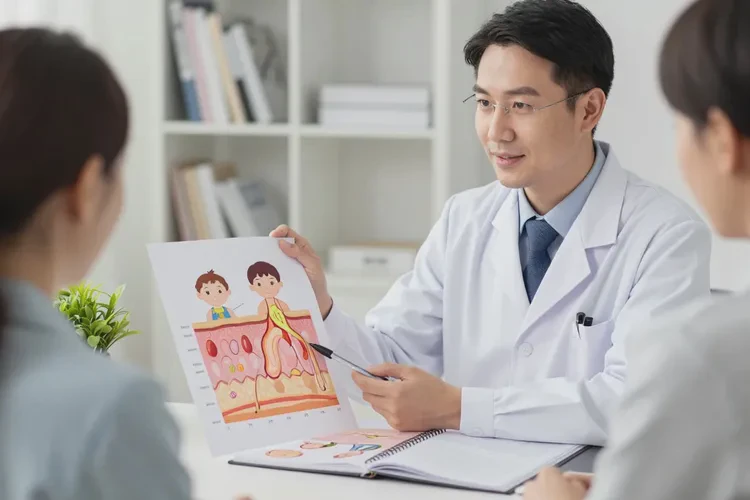 小儿小腿偶尔长湿疹可以治愈吗(图3)