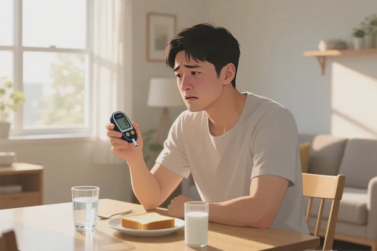 28岁早上空腹血糖12点8是怎么回事(图1)