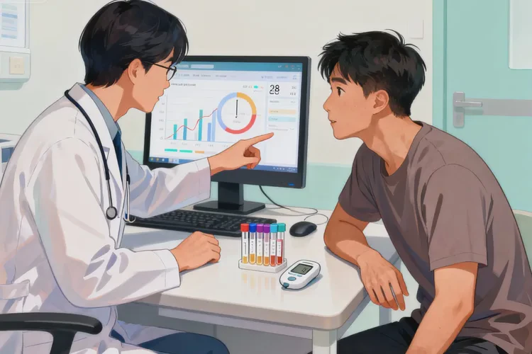 28岁早上空腹血糖15点8是怎么回事(图2)