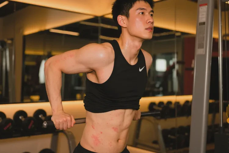 男性肚子经常起湿疹可以治愈吗(图1)