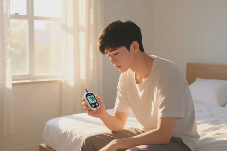 28岁早上空腹血糖7点3是怎么回事(图1)