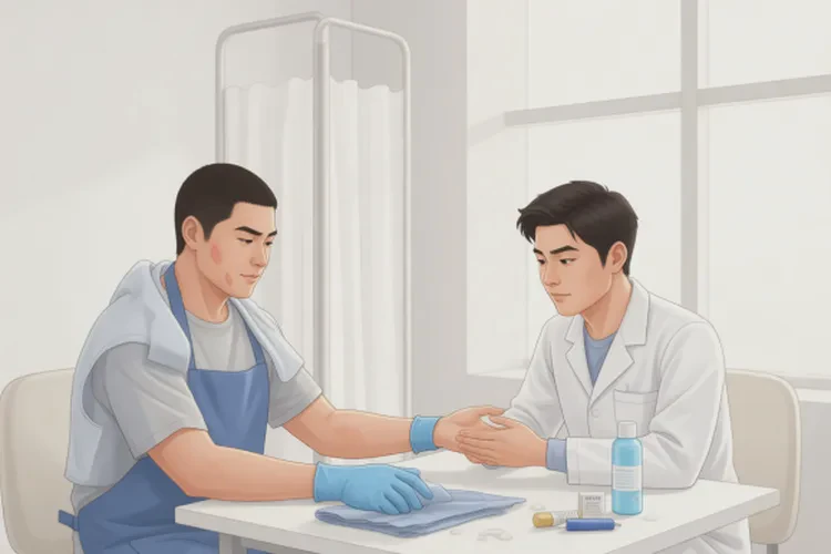 男性手上起湿疹可以治愈吗(图2)