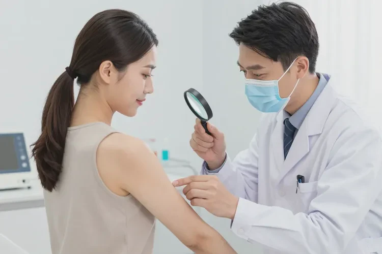 产妇手臂上出湿疹可以治愈吗(图2)