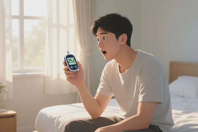 28岁早上空腹血糖25.2是怎么回事(图1)