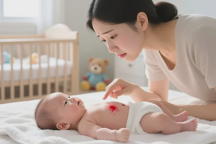 小儿肚子出现湿疹可以治愈吗(图1)