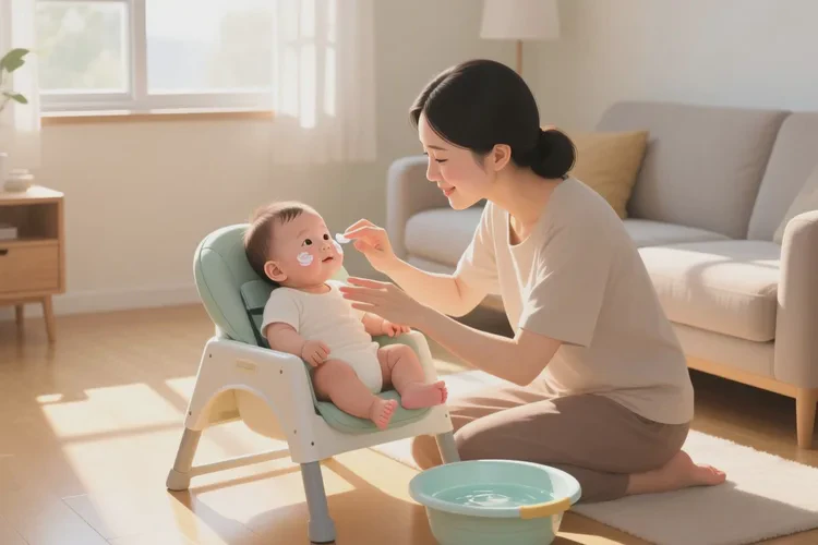 小儿脸上出湿疹可以治愈吗(图2)