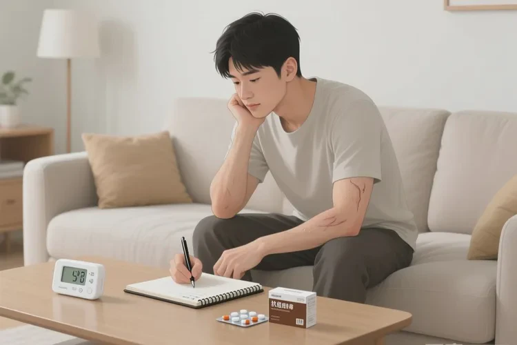 男性脸上偶尔起湿疹可以治愈吗(图3)