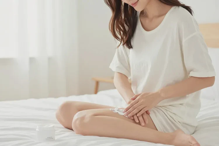 产妇屁股上偶尔长湿疹可以治愈吗(图1)