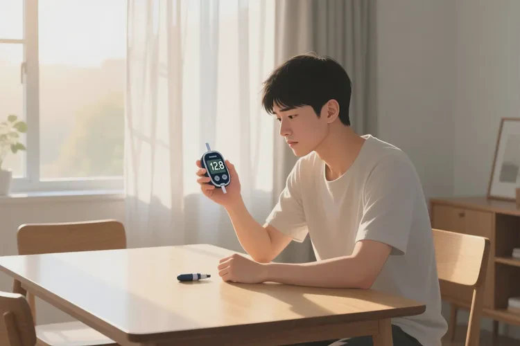 28岁早上空腹血糖12.8是怎么回事(图1)