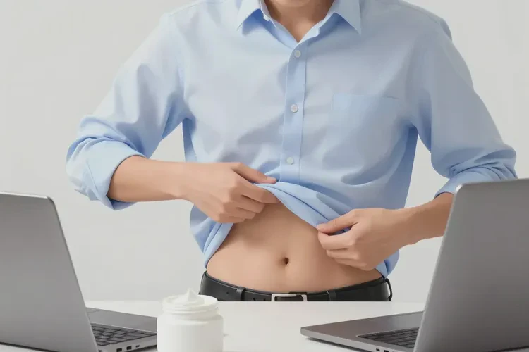 男性肚子容易长湿疹可以治愈吗(图3)