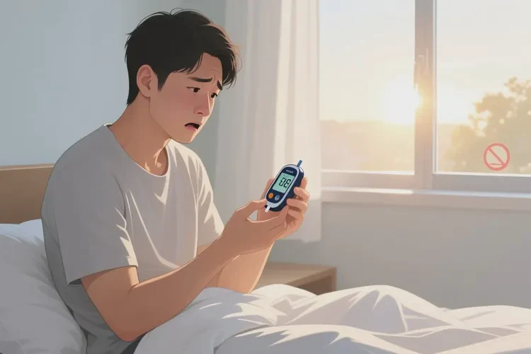 28岁早上空腹血糖24.4是怎么回事(图1)