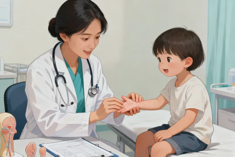 小孩手上起湿疹可以治愈吗(图2)