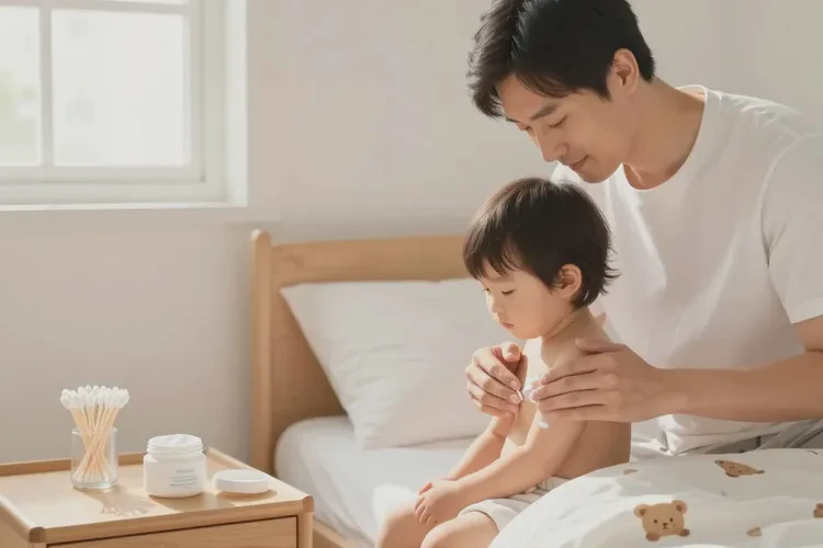 小儿四肢起湿疹可以治愈吗(图2)